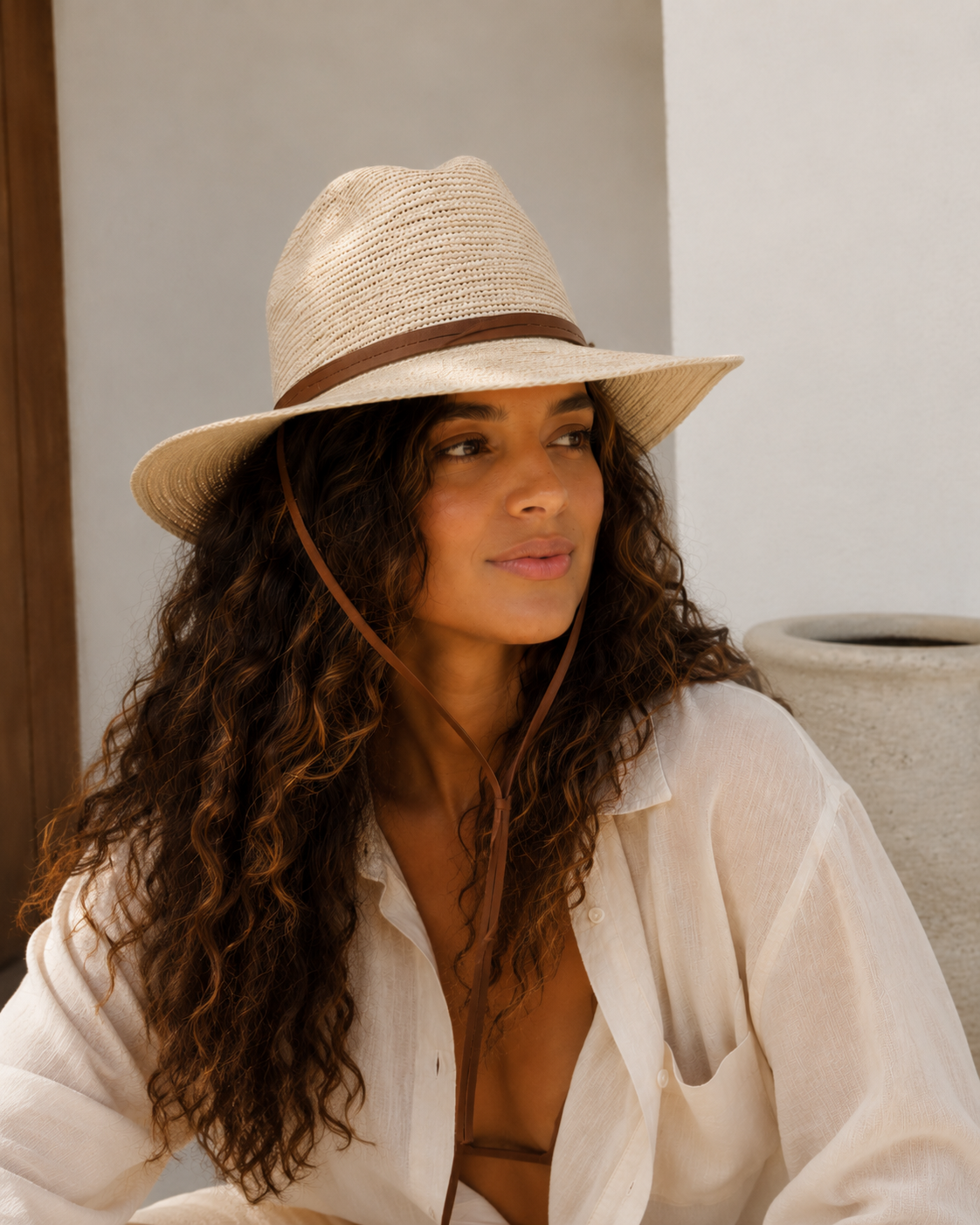 Zule Crochet Straw Hat - Image 5