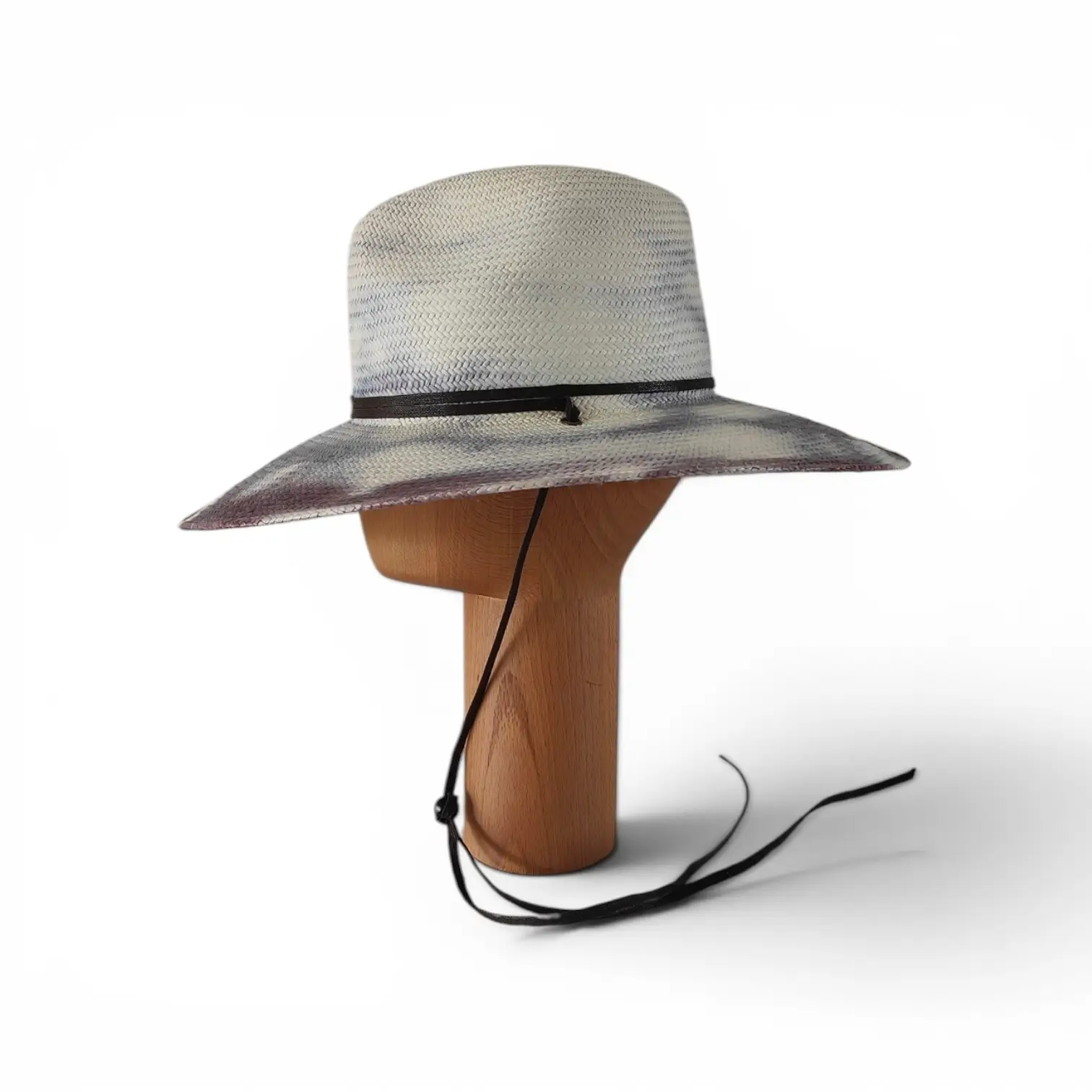 Classic Marbled Wide-Brim Hat - Image 2