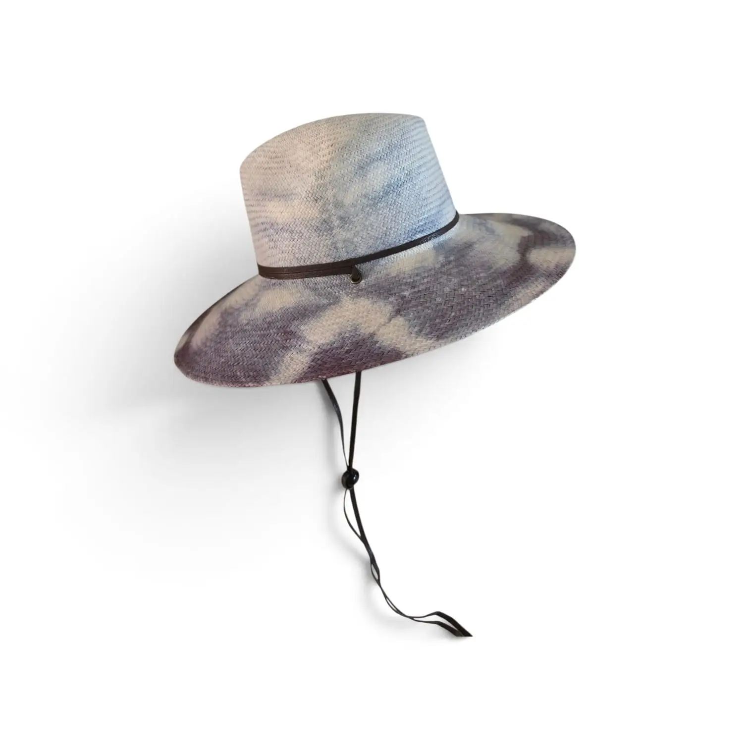 Classic Marbled Wide-Brim Hat - Image 3